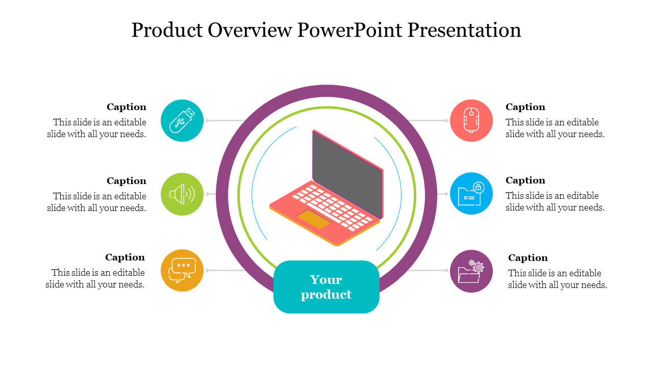 one slide product presentation